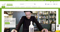 Desktop Screenshot of absinthe.de